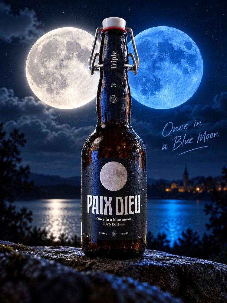 Caulier Brasserie Caulier Paix Dieu Blue Moon 33cl 10% Caulier Brasserie Caulier Paix Dieu Blue Moon 33cl 10%
