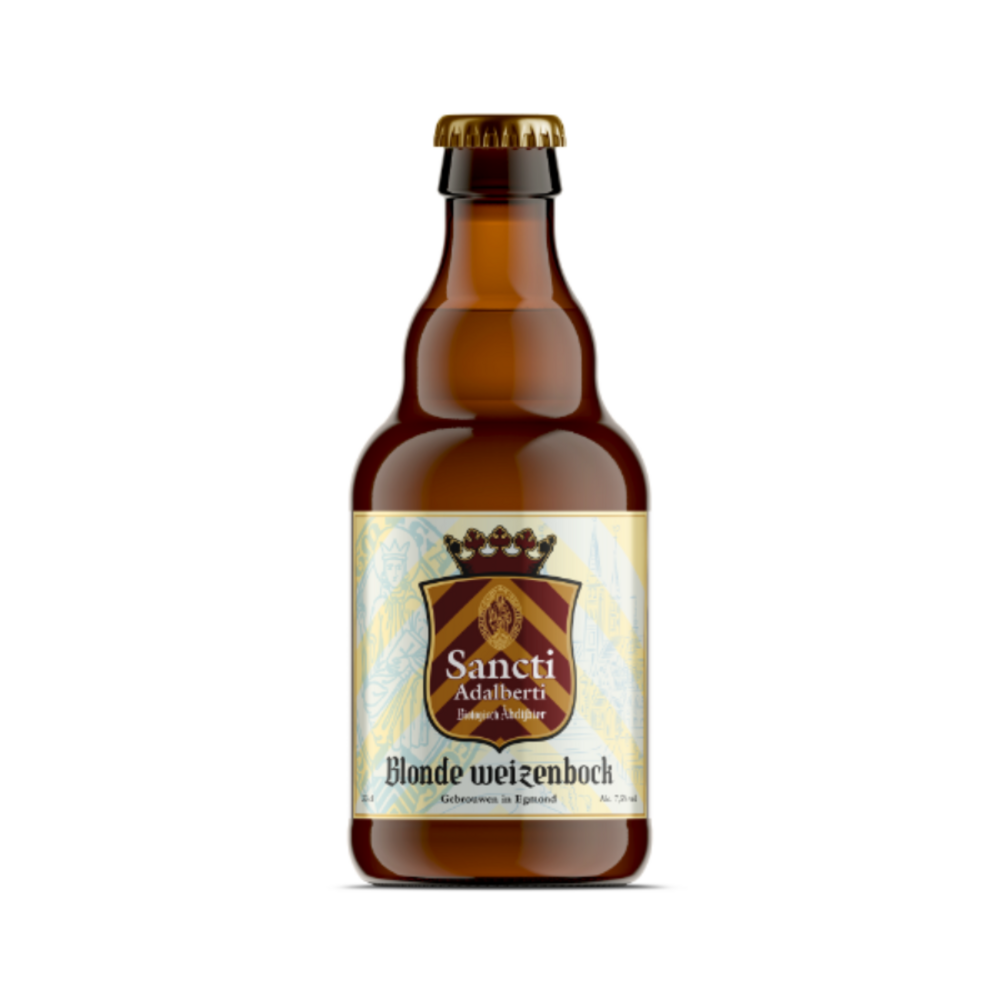 Brouwerij Egmond Brouwerij Egmond Sancti Adalberti Blonde Weizenbock Bio 33cl 7,5%