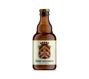 Brouwerij Egmond Sancti Adalberti Blonde Weizenbock Bio 33cl Brouwerij Egmond Sancti Adalberti Blonde Weizenbock Bio 33cl