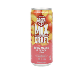 Stadshaven brouwerij MixCraft Beer Cocktail Spicy Mango & Peach 33cl