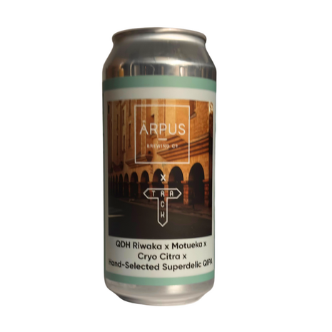 Arpus Ārpus / Track QDH Riwaka x Motueka x Cryo Citra x Hand Selected Superdelic QIPA 44cl 11,5% Arpus Ārpus / Track QDH Riwaka x Motueka x Cryo Citra x Hand Selected Superdelic QIPA 44cl 11,5%