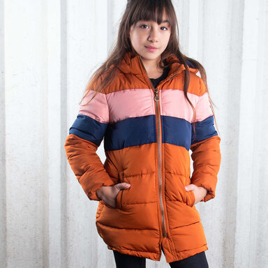 Winterjas parka (camel)