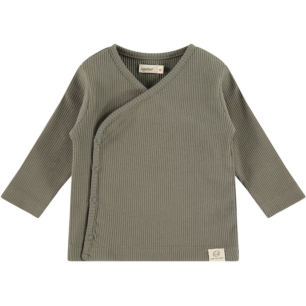 Overslag longsleeve (olive green)