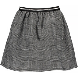 Rokje check Terri (black)