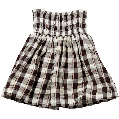 Rokje Steffi (brown check)