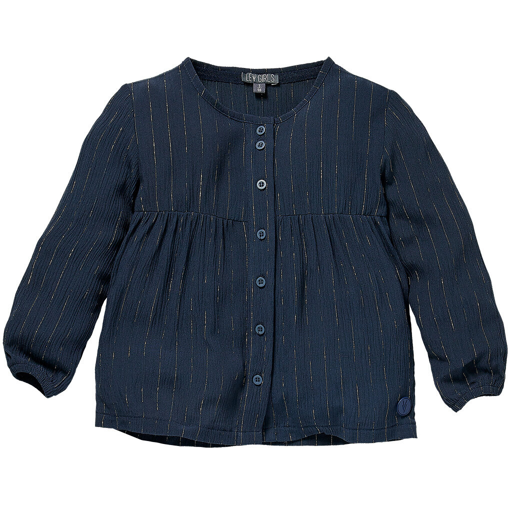 Blouse Sigrid (blue midnight stripe)