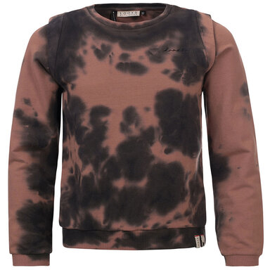 Trui tie-dye (medium brown)