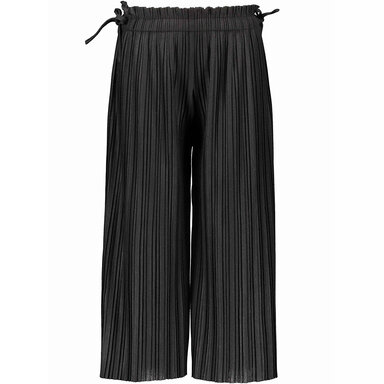 Broek plissé palazzo (black)