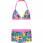 Just Beach Bikini met shorts (tropical palms)