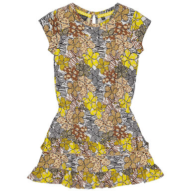 Jurk Marita (sand animal flower)