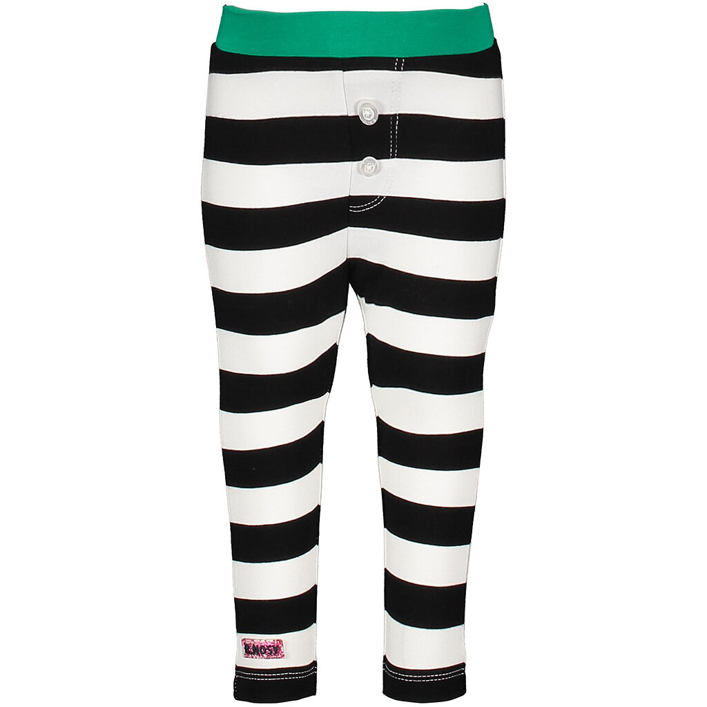 Tregging (cheer black/white stripe)