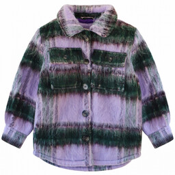 Winterjas wool check Orly (multicolor)