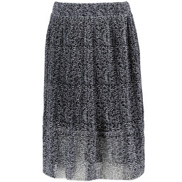 Rok plisse (banana black/white)