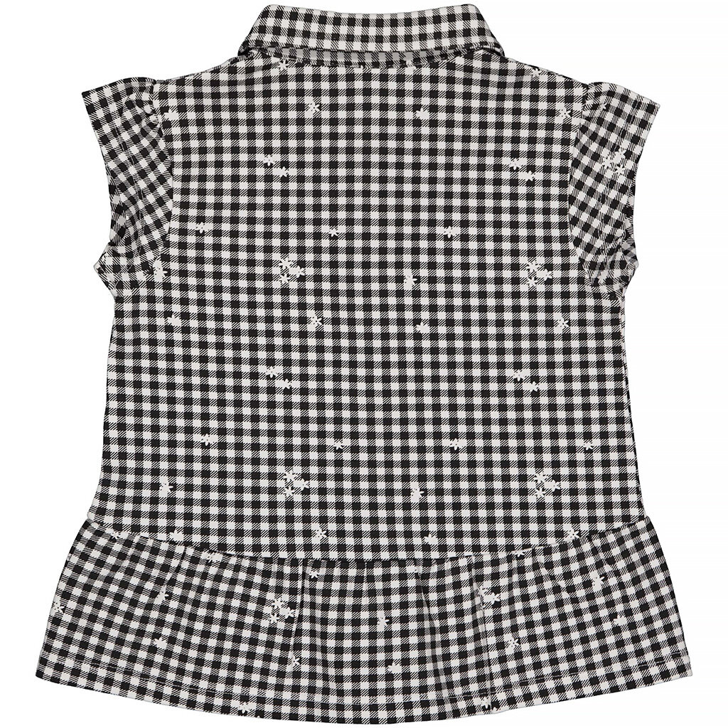 Blouse Netty (black check)