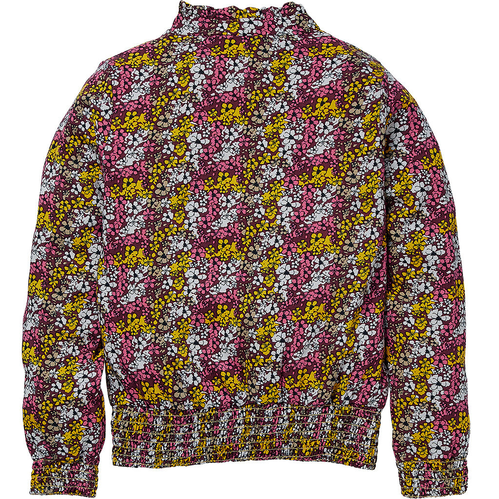 Blouse Kate (bordeaux flower)