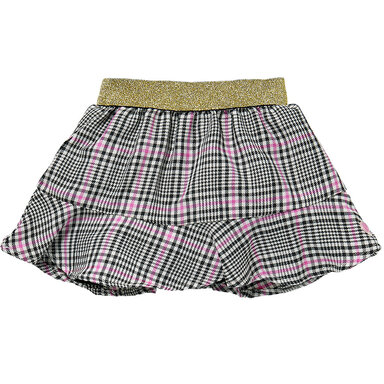 Rokje Lizette (pink candy check)