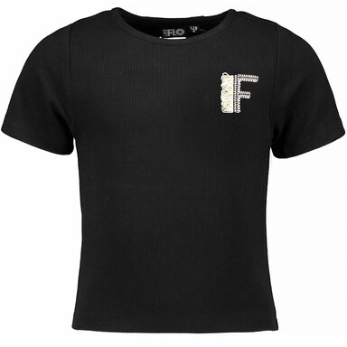 Top rib jacquard (black)