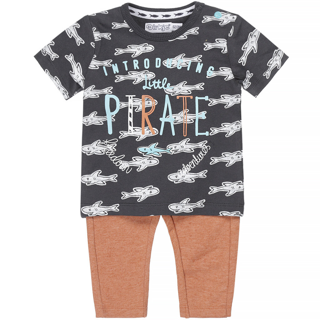 Tweedelig setje Pirates (grey)