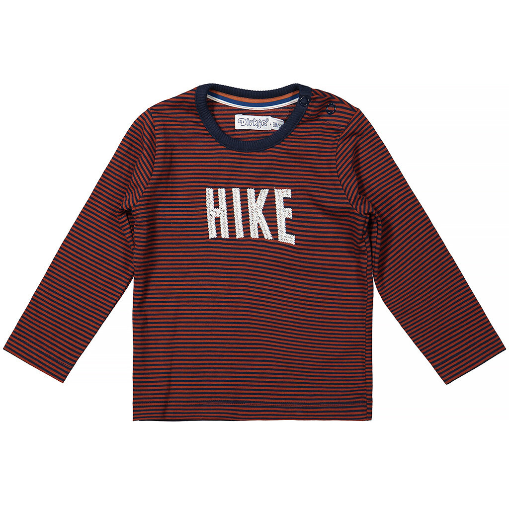 Longsleeve Ski Patrol (rusty brown/navy)