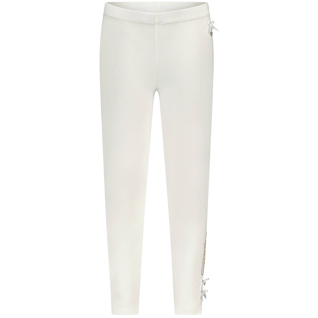 Legging Hilde stones & bows (off-white)