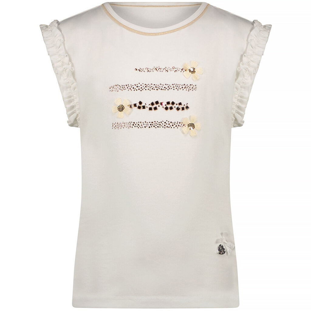 T-shirt Nopaly little flower (off-white)