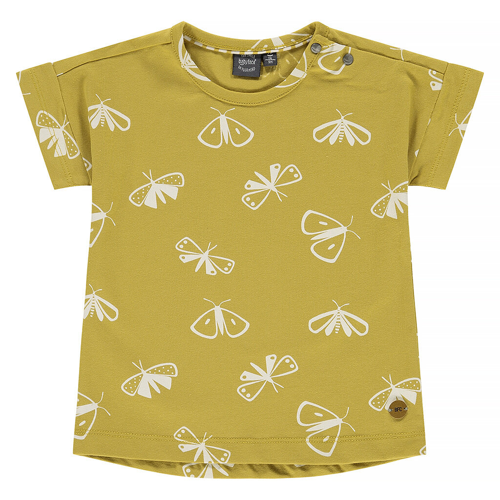 T-shirt Flower Girl (mustard)