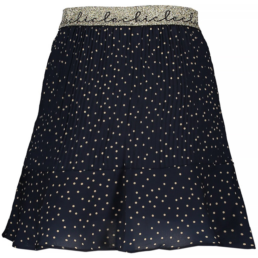 Rokje Twice dancing dots (blue navy)