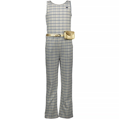 Jumpsuit Kamala pied de poule (lush bean)