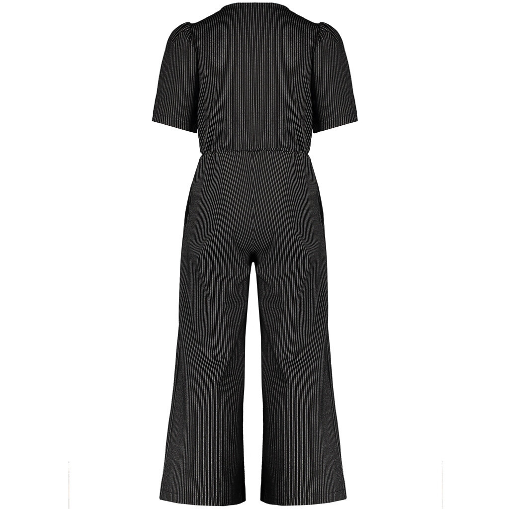 Jumpsuit Sasha pinstriped (jet black)