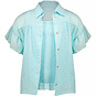 Nono Set van blouse met smock top Taddy (lovely blue)