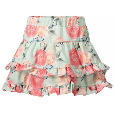 Rokje Tula rose garden (misty green)