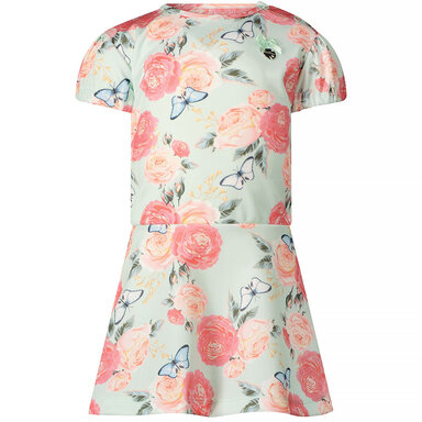 Jurk Scilla rose garden (misty green)