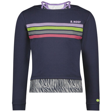 Tweedelig tanktop met truitje B.Active (navy)