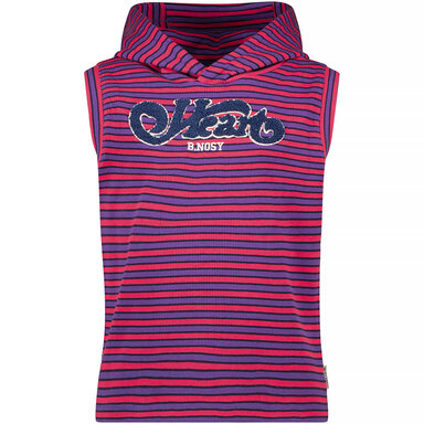 Top met capuchon (star stripe)