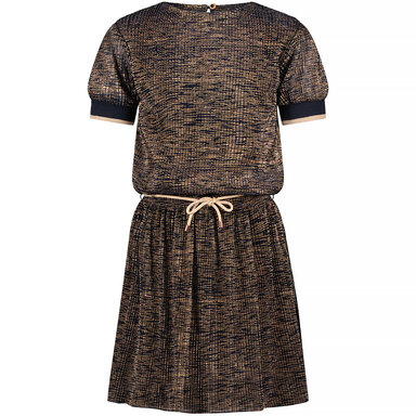 Jurk Merle crincle voile en rib (Mercle)