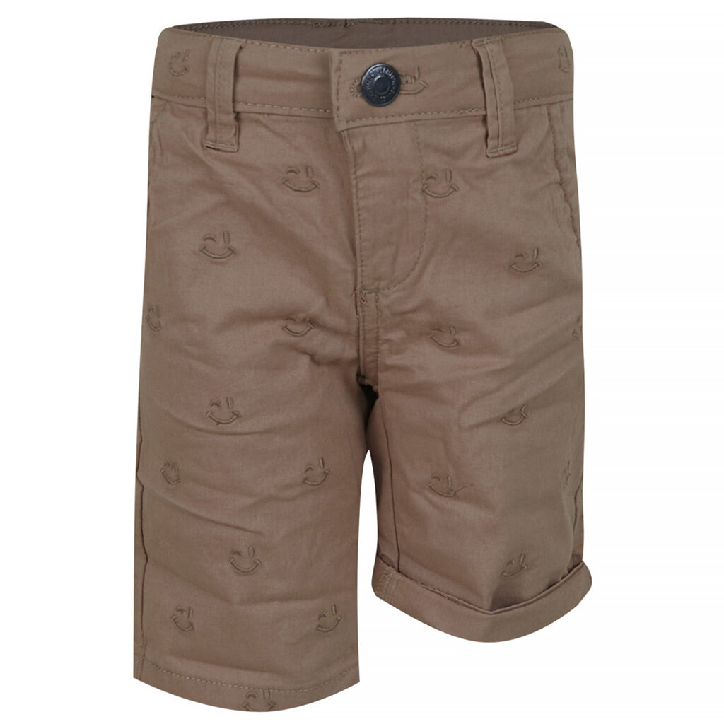 Korte broek Smiley (camel)