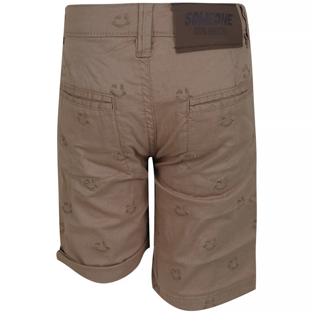 Korte broek Smiley (camel)