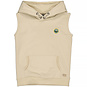 Quapi Mouwloze trui hoodie Thomas (sand)