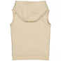 Quapi Mouwloze trui hoodie Thomas (sand)