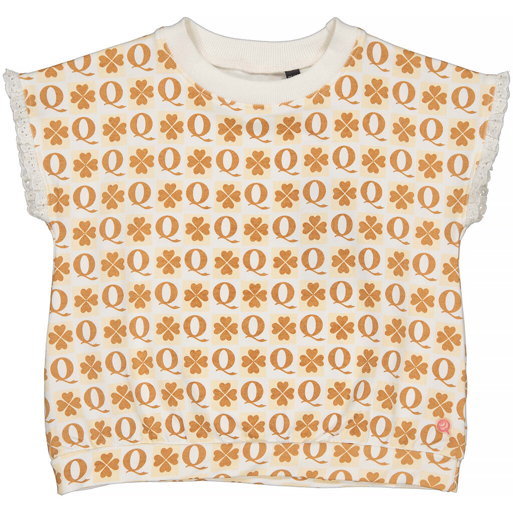 T-shirt Tesse (aop mocca clover)