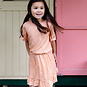 Quapi Jurk Tammy (aop peach stripe)