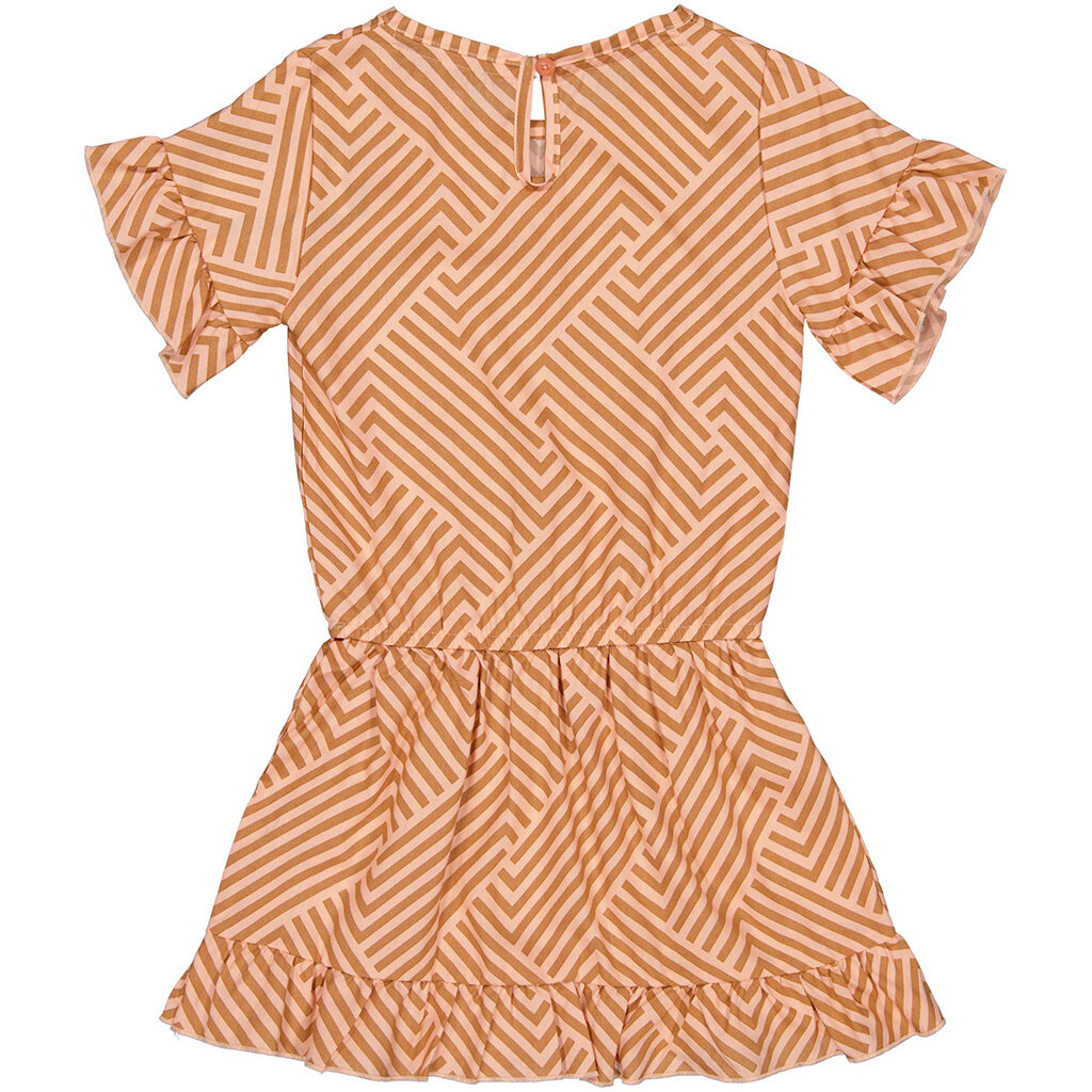 Jurk Tammy (aop peach stripe)