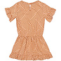 Quapi Jurk Tammy (aop peach stripe)