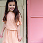 Quapi Jurk Tammy (aop peach stripe)