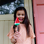 Quapi Jurk Tammy (aop peach stripe)
