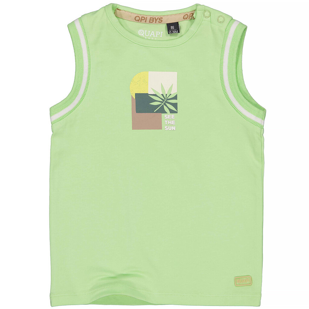 Mouwloos shirtje Verijn (green bright)