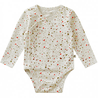 Overslag rompertje Aaike | Stones  (ecru)