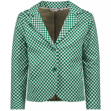 Blazer check jacquard (spring green)