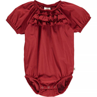 Rompertje Poplin (berry red)