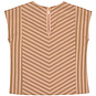 LEVV Blouse Elleke (taupe light stripe)